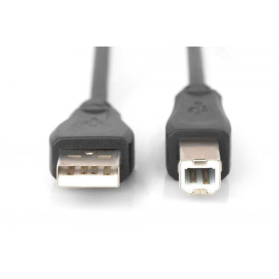 Digitus USB 2.0 connection cable - type A - B M/M - 3.0m - USB 2.0 conform - Black [AK-300105-030-S]