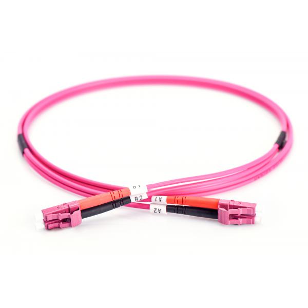 Digitus FO patch cord - duplex - LC to LC MM OM4 50/125  - 3 m [DK-2533-03-4]