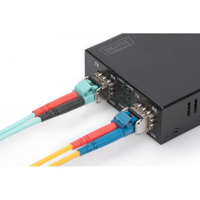 Digitus 1.25 Gbps SFP Module - Multimode LC Duplex Connector - 850nm - Up to 550m [DN-81000]