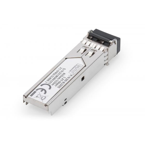 Digitus 1.25 Gbps SFP Module - Multimode LC Duplex Connector - 850nm - Up to 550m [DN-81000]