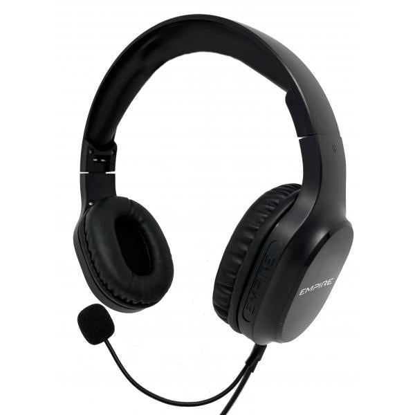 Empire Media EMSP.H15MIC cuffia e auricolare Cablato A Padiglione Chiamate/Musica/Sport/Tutti i giorni USB tipo-C Nero [EMSP.H15MIC]