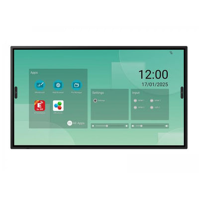 Sharp LM551 Pannello piatto interattivo 139,7 cm (55") LED Wi-Fi 500 cd/m 4K Ultra HD Nero Touch screen Processore integrato Android 14 18/7 [PNLM551]