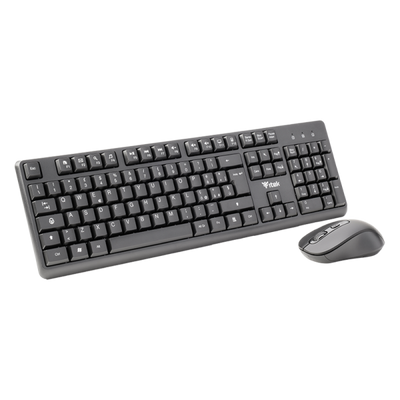 itek DEC W01 tastiera Mouse incluso Universale RF Wireless QWERTY Inglese, Italiano Nero [ITKMDECW01]