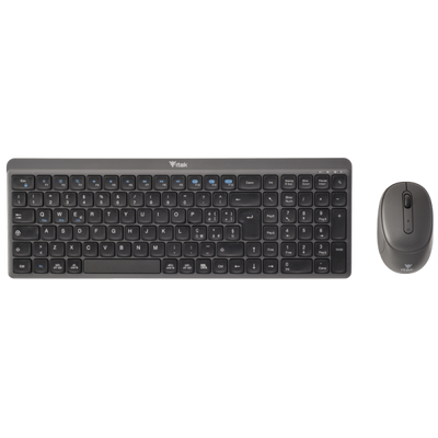 ITEK TASTIERA + MOUSE DEC WS01 WIRELESS 2.4G BLUETOOTH MOUSE OTTICO 1600DPI TASTIERA LOW [ITKMDECWS01]