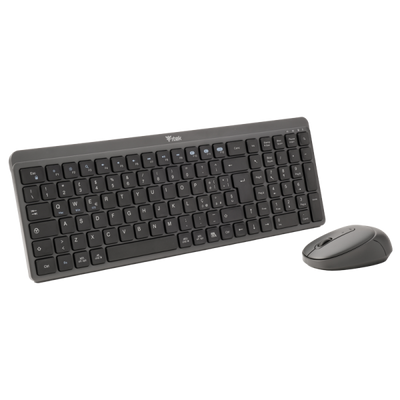 ITEK TASTIERA + MOUSE DEC WS01 WIRELESS 2.4G BLUETOOTH MOUSE OTTICO 1600DPI TASTIERA LOW [ITKMDECWS01]