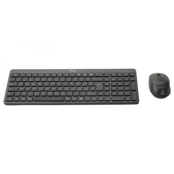 ITEK TASTIERA + MOUSE DEC WS01 WIRELESS 2.4G BLUETOOTH MOUSE OTTICO 1600DPI TASTIERA LOW [ITKMDECWS01]