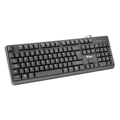 itek DGT C01 tastiera Universale USB QWERTY Inglese, Italiano Nero [ITKODGTC01]