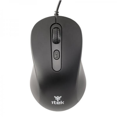 ITEK MOUSE CLK C01 USB OTTICO 3600DPI 4 TASTI SILENT SWITCH [ITMOCLKC01]