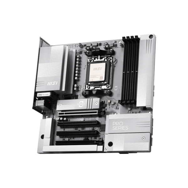 MSI MB AMD B850, PRO B850M-A WIFI PZ, AM5, 4DDR5, 2PCI-Ex16, 2PCI-Ex1, 2M.2, 4SATA3 [PRO B850M-A WIFI PZ]