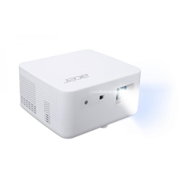 Acer PD1810IC Proiettore a raggio standard 1000 ANSI lumen DLP UHD 4K (3840x2160) Compatibilità 3D Bianco [MR.JY211.001]