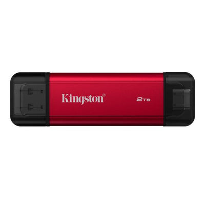 Kingston Technology 2TB Dual USB-A/C Portable SSD, Up to 1050MB/s USB 3.2 Gen 2 [SPSD/2TB]