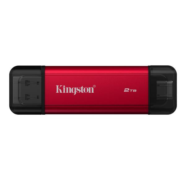 Kingston Technology 2TB Dual USB-A/C Portable SSD, Up to 1050MB/s USB 3.2 Gen 2 [SPSD/2TB]