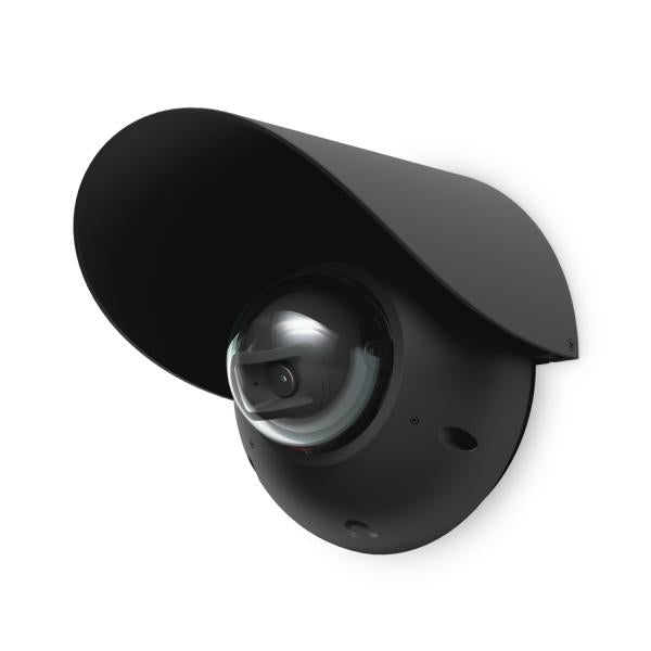 Ubiquiti - Accessorio per telecamera dome G6 per una qualità dell'immagine ottimale e protezione dagli agenti atmosferici quando installata all'aperto su una parete o un palo. nero [UACC-G6-Dome-WS-B]
