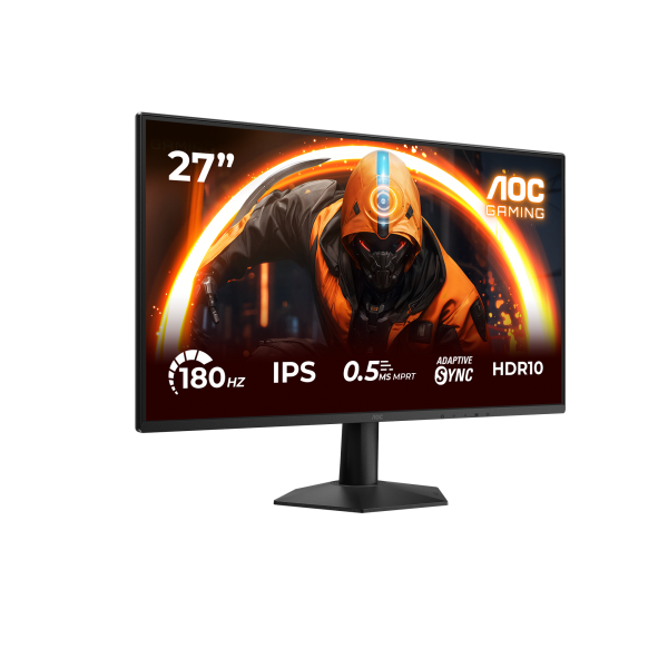 AOC MONITOR GAMING 27 LED IPS FHD 180hz 300 CDM, DP/HDMI [27G50F]