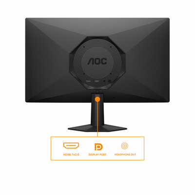 AOC MONITOR GAMING 27 LED IPS FHD 180hz 300 CDM, DP/HDMI [27G50F]