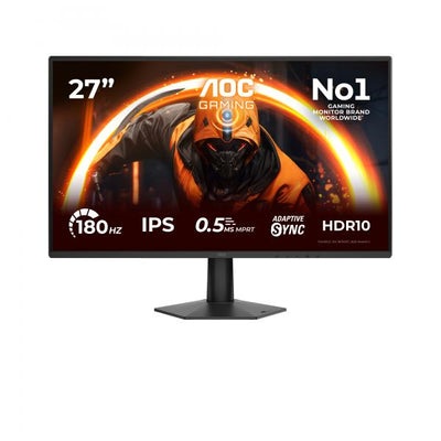 AOC MONITOR GAMING 27 LED IPS FHD 180hz 300 CDM, DP/HDMI [27G50F]