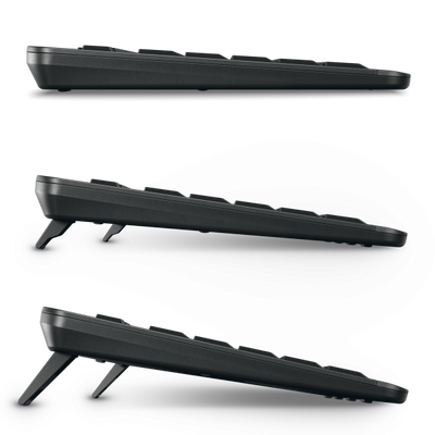 Cherry CHERRY STREAM ULTIMATE - Keyboard - Corded - AZERTY - Black [JK-8570FR-2]