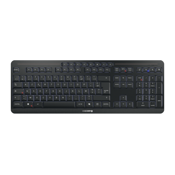 Cherry CHERRY STREAM ULTIMATE - Desktop set - Wireless - AZERTY - Black [JD-8570FR-2]