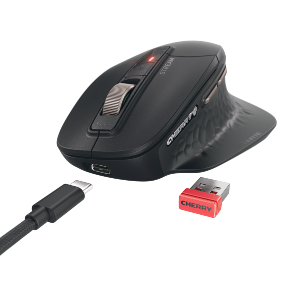 Cherry CHERRY STREAM ULTIMATE -Wireless - Black [JW-8570-2]