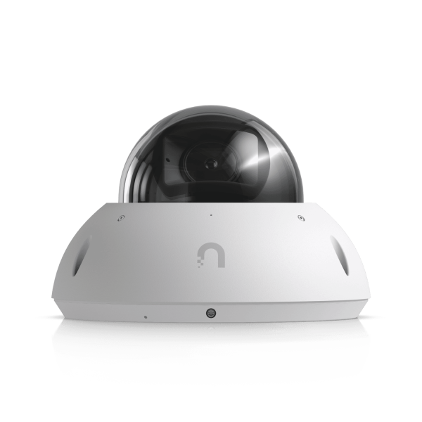 Ubiquiti - Telecamera PoE+ 4K resistente alle intemperie e agli atti vandalici con motore AI Multi-TOPS, zoom ottico 2,36x e ampio sensore CMOS da 1/1,2" per una nitidezza eccezionale in condizioni di [UVC-G6-Pro-Dome-W]