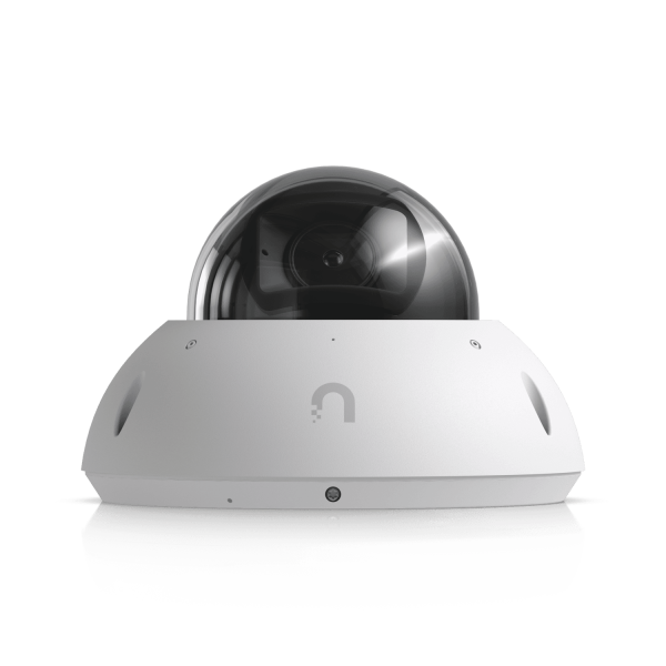 Ubiquiti - Telecamera PoE+ 4K resistente alle intemperie e agli atti vandalici con motore AI Multi-TOPS, zoom ottico 2,36x e ampio sensore CMOS da 1/1,2" per una nitidezza eccezionale in condizioni di [UVC-G6-Pro-Dome-W]