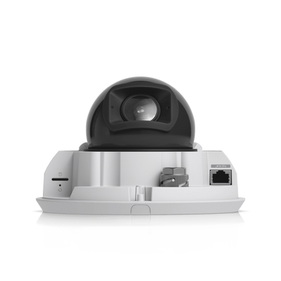 Ubiquiti - Telecamera PoE+ 4K resistente alle intemperie e agli atti vandalici con motore AI Multi-TOPS, zoom ottico 2,36x e ampio sensore CMOS da 1/1,2" per una nitidezza eccezionale in condizioni di [UVC-G6-Pro-Dome-W]
