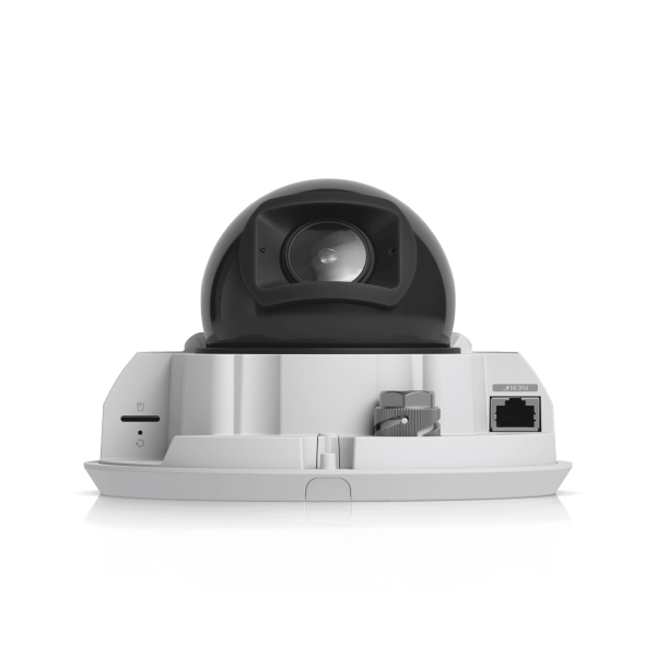 Ubiquiti - Telecamera PoE+ 4K resistente alle intemperie e agli atti vandalici con motore AI Multi-TOPS, zoom ottico 2,36x e ampio sensore CMOS da 1/1,2" per una nitidezza eccezionale in condizioni di [UVC-G6-Pro-Dome-W]
