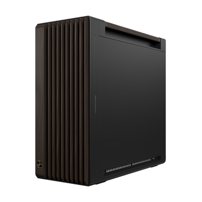 ASUS CASE PROART PA602 WALNUT WOOD TG PWM MODERN BLACK [90DC00J0-B09030]