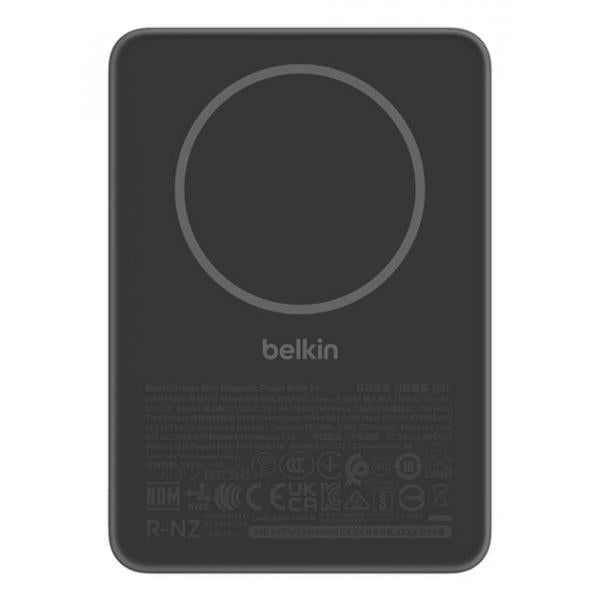 Belkin BPD010hqBK 5000 mAh Carica wireless Nero [BPD010HQBK]