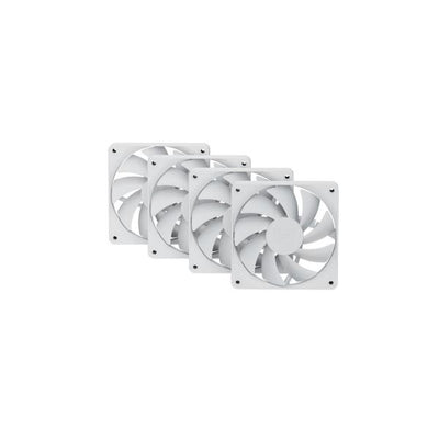 HYTE FAN CASE FA12 PWM FAN 4 PACK 4x 120*120*25mm WHT [FAN-HYTE-FA12-WW-4 ]