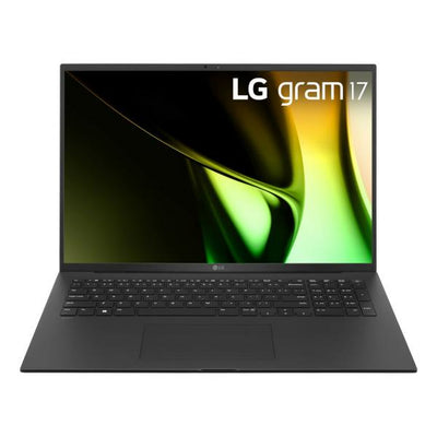 LG Gram 17Z90S-G.AA75D laptop Intel Core Ultra 7 155H Computer portatile 43,2 cm (17") WQXGA 16 GB LPDDR5x-SDRAM 512 GB SSD Wi-Fi 6E (802.11ax) Windows 11 Home Nero [17Z90S-G.AA75D]
