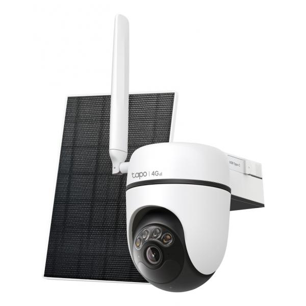TP-Link Tapo TC90G KIT Telecamera di sicurezza outdoor motorizzata 2K, 4G LTE con batteria e pannello solare incluso [TC90GKIT]