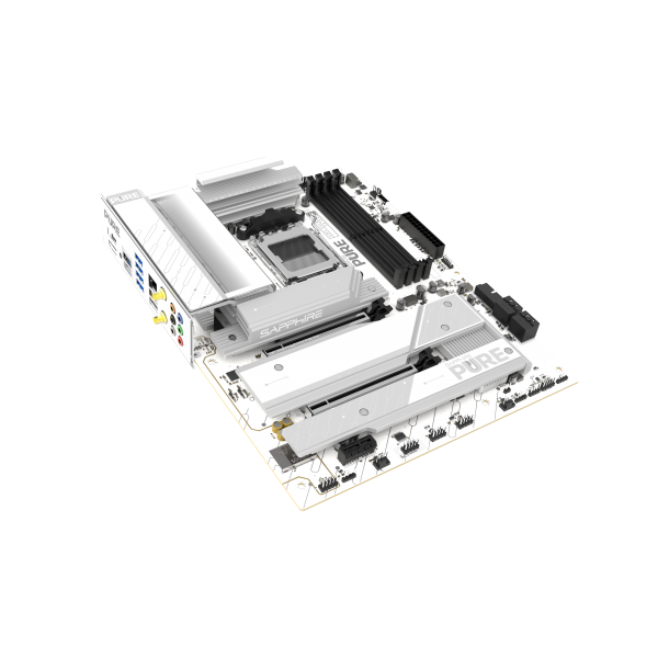 SAPPHIRE MOTHERBOARD PURE X870A WIFI7 [52122-02-40G]