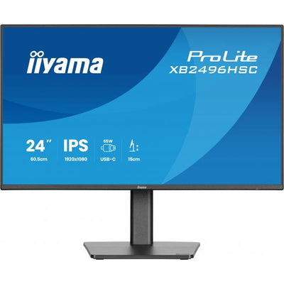 Iiyama ProLite 24 inch - Full HD IPS LED Monitor - 1920x1080 - HAS / Pivot [XB2496HSC-B1]