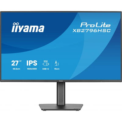 Iiyama ProLite 27 inch - Full HD IPS LED Monitor - 1920x1080 - HAS / Pivot [XB2796HSC-B1]
