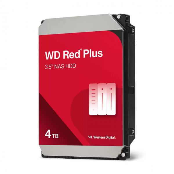 Western Digital Red Plus WD40EFZZ disco rigido interno 4 TB 5400 Giri/min 128 MB 3.5" Serial ATA III [WD40EFZZ]