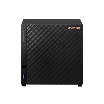 Asustor AS1204T NAS Tower Realtek RTD1619B 1 GB DDR4 0 TB ADM Nero [AS1204T]