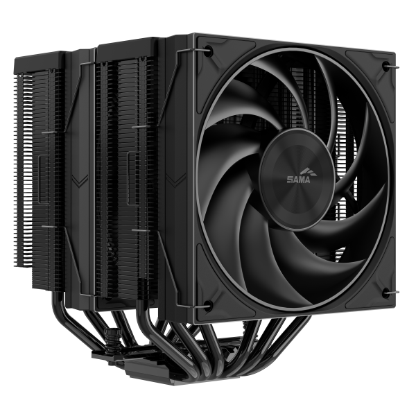 SAMA RAFF CPU A60B BLACK 2*120mm FAN [A60-BKWNNXOX-G]