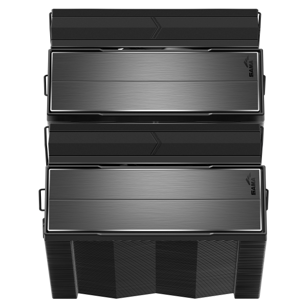 SAMA RAFF CPU A60B BLACK 2*120mm FAN [A60-BKWNNXOX-G]