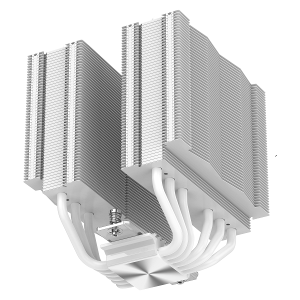 SAMA RAFF CPU A60W WHITE 2*120mm FAN [A60-WHWNNXOX-G]