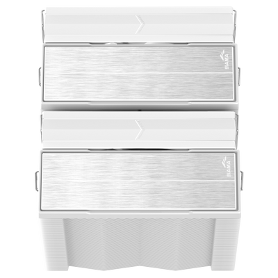 SAMA RAFF CPU A60W WHITE 2*120mm FAN [A60-WHWNNXOX-G]