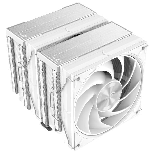 SAMA RAFF CPU A60W WHITE 2*120mm FAN [A60-WHWNNXOX-G]
