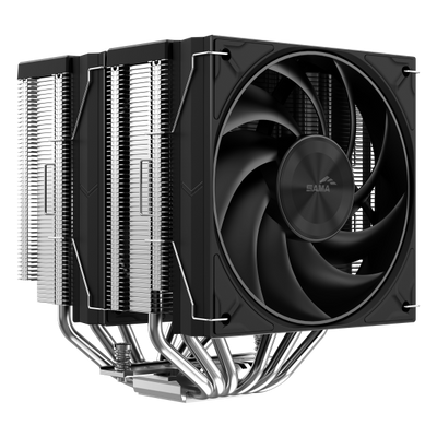 SAMA RAFF CPU A60E BLACK 2*120mm FAN [A60-XXWNNXOX-G]