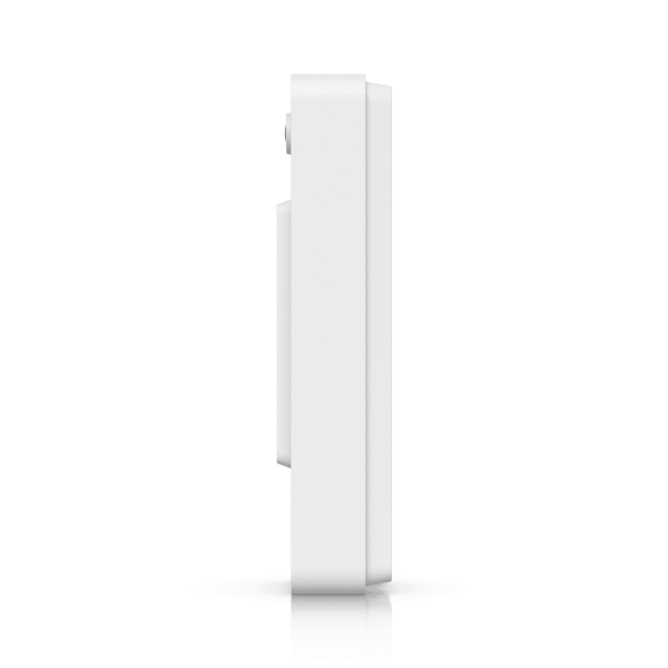 Ubiquiti - UVC-Doorbell-Lite-W - Videocitofono PoE compatto con audio bidirezionale e opzioni di montaggio versatili, bianco [UVC-Doorbell-Lite-W]