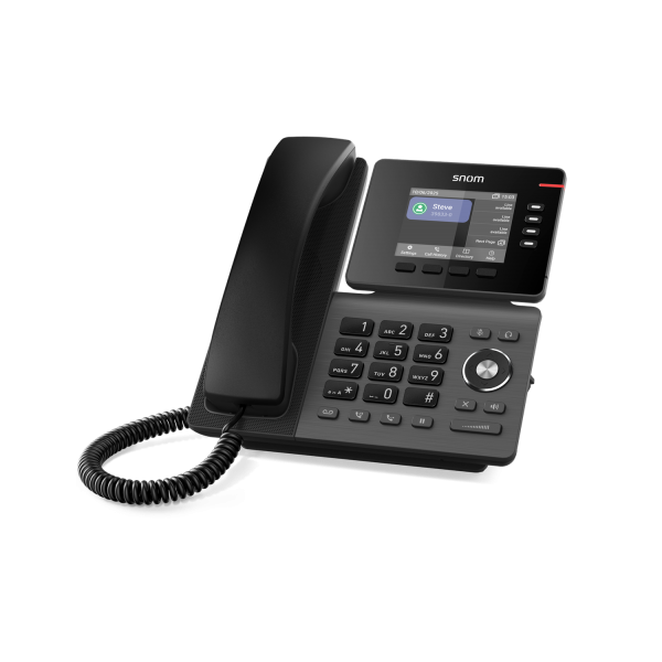 Snom D810W, smart entry professional IP phone,colour display, built-in Wi-Fi, USB port, 4 BLF (PSU not included) [00004737]