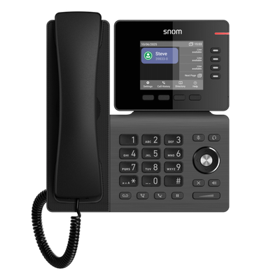 Snom D810W, smart entry professional IP phone,colour display, built-in Wi-Fi, USB port, 4 BLF (PSU not included) [00004737]