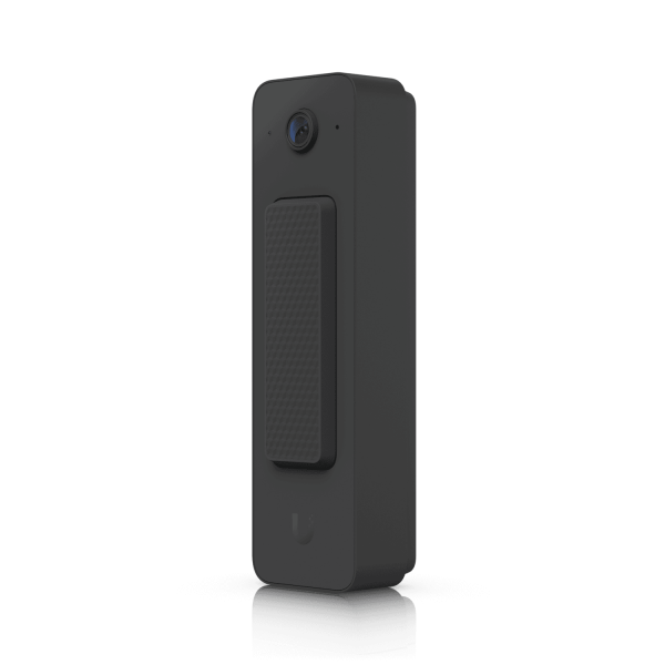 Ubiquiti - UVC-Doorbell-Lite-B - Videocitofono PoE compatto con audio bidirezionale e opzioni di montaggio versatili, nero [UVC-Doorbell-Lite-B]