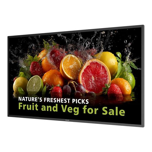 Philips Serie 5000 43BDL5050D Pannello piatto per segnaletica digitale 108 cm (42.5") LCD Wi-Fi 600 cd/m 4K Ultra HD Nero Processore integrato Android 14 24/7 [43BDL5050D/00]
