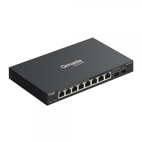 TP-Link ES210X-M2 switch di rete Gestito 2.5G Ethernet (100/1000/2500) Montaggio da desktop/parete Nero [ES210X-M2]