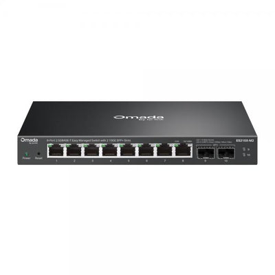 TP-Link ES210X-M2 switch di rete Gestito 2.5G Ethernet (100/1000/2500) Montaggio da desktop/parete Nero [ES210X-M2]